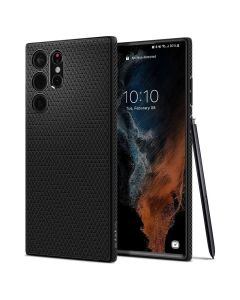 SPIGEN Luqid Air case for SAMSUNG S22 ULTRA matte black