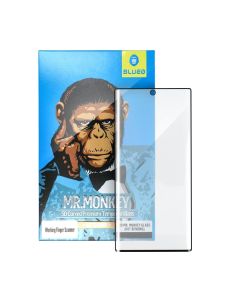 5D Mr. Monkey Glass - for Samsung Galaxy S22 black (Strong Lite)