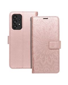 MEZZO Book case for SAMSUNG A53 5G mandala rose gold