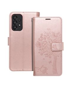 MEZZO Book case for SAMSUNG A33 5G tree rose gold