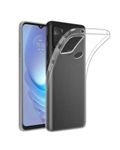 BACK CASE ULTRA SLIM 0 5 mm forMOTOROLA G31 transparent