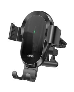 HOCO car holder with wireless charging for air vent 15W CA105 black