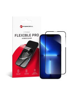 Hybrid glass to iPhone 13 PRO MAX / 14 PLUS Forcell Flexible 5D black