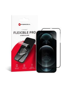 Hybrid glass to iPhone XS MAX / 11 PRO MAX Forcell Flexible 5D black