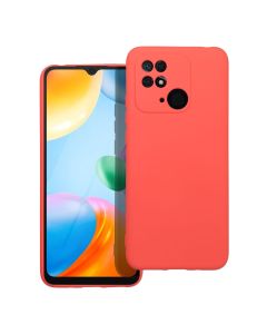 SILICONE case for XIAOMI Redmi 10C peach