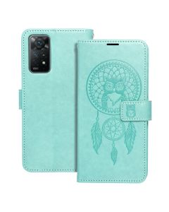 MEZZO Book case for XIAOMI Redmi Note 11 / 11S dreamcatcher green