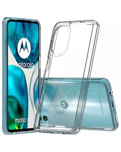 BACK CASE ULTRA SLIM 0 5 mm forMOTOROLA G52 transparent
