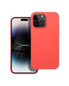 SILICONE case for IPHONE 14 Pro Max peach