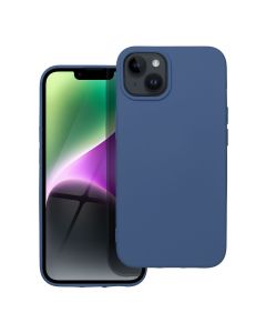 SILICONE case for IPHONE 14 blue