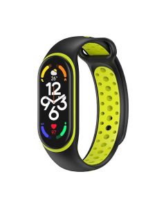 Silicone strap for XIAOMI Mi Band 5 / 6 / 7 green (05)