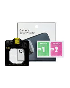 5D Full Glue Camera Tempered Glass - for iPhone 11 Pro Max Transparent