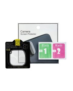 5D Full Glue Camera Tempered Glass - for iPhone 14 Pro Transparent