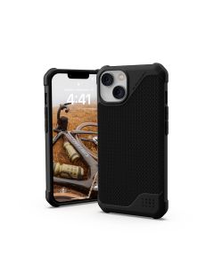 UAG Urban Armor Gear case METROPOLIS LT compatible with MagSafe for IPHONE 14 Plus kevlar black