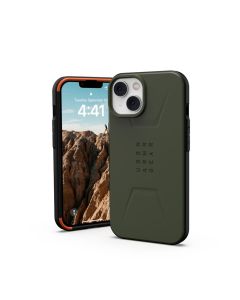 UAG Urban Armor Gear case CIVILIAN compatible with MagSafe for IPHONE 14 Plus green