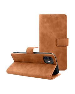 TENDER Book Case for IPHONE 12 / 12 Pro brown