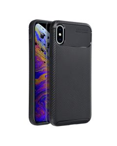 Case CARBON PREMIUM for IPHONE X / XS black