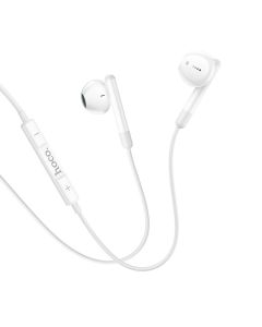 HOCO wire earphones Type C with microphone M93 white 