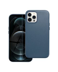 LEATHER MAG COVER case for IPHONE 12 Pro Max indigo blue