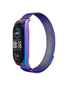 Strap METAL for XIAOMI Mi Band 5 / 6 multicolor (05)