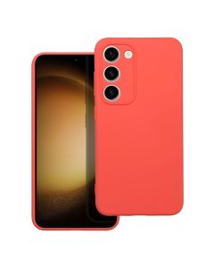 SILICONE case for SAMSUNG S23 peach