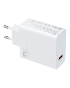 XIAOMI original charger USB A QC3.0 3A 67W MDY-12-EH white bulk