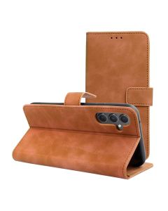 TENDER Book Case for SAMSUNG A34 5G brown