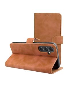 TENDER Book Case for SAMSUNG A54 5G brown