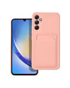 CARD case for SAMSUNG A34 5G pink 