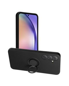 SILICONE RING case for SAMSUNG A54 5G black