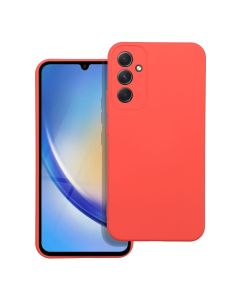 SILICONE case for SAMSUNG A34 5G peach