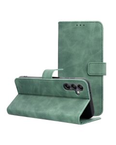 TENDER Book Case for SAMSUNG A14 4G / A14 5G green