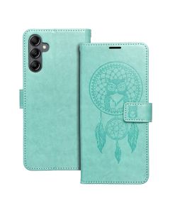 MEZZO Book case for SAMSUNG A14 4G / A14 5G dreamcatcher green