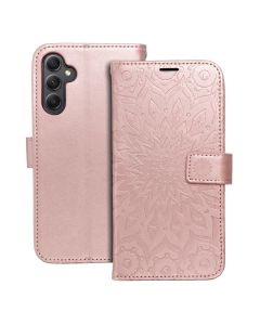MEZZO Book case for SAMSUNG A34 5G mandala rose gold