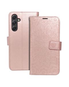 MEZZO Book case for SAMSUNG A54 5G mandala rose gold
