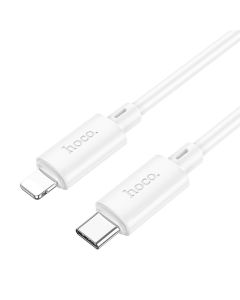 Cable USB C to Lightning Hoco PD 2 4A 20W 1 m X88 white