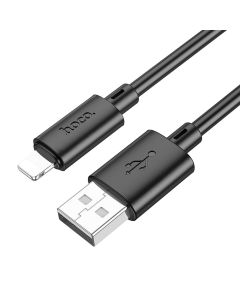 Cable USB A to Lightning Hoco 2 4A 1 m X88 black
