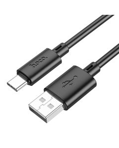 Cable USB A to USB C Hoco 3A 1 m X88 black