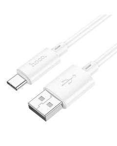 Cable USB A to USB C Hoco 3A 1 m X88 white
