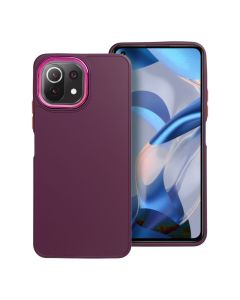 FRAME Case for Xiaomi Mi 11 Lite 5G / Mi 11 Lite LTE ( 4G ) / Mi 11 Lite NE purple