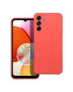 SILICONE case for SAMSUNG A14 5G / A14 4G peach