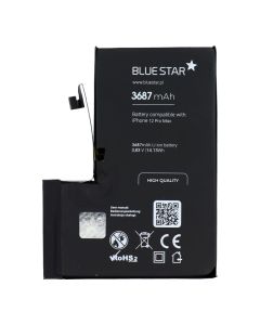 Battery for iPhone 12 PRO MAX 3687 mAh Blue Star HQ