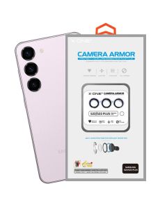 X-ONE Sapphire Camera Armor - for Samsung Galaxy S23/S23 Plus - silver