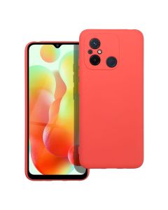 SILICONE case for XIAOMI Redmi 12C peach