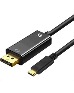 ART cable Type C (male) to DisplayPort 1.4 (male) 8K 60Hz C5-2 1 8 m black
