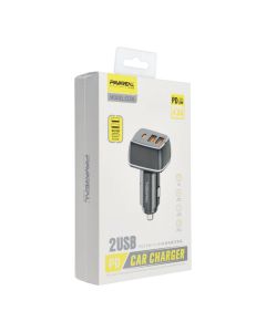 PAVAREAL car charger 2 x USB A + Type C PD 4 8A 20W PA-CC65 white