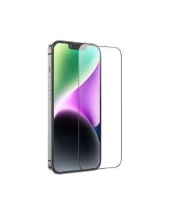 Tempered glass to iPhone 13 / 13 PRO / 14 / 16e (SE 4 2025) Hoco HD 5D Guardian shield 10 sztuk G14 black