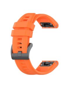 Silicone strap for GARMIN FENIX 3 / 3HR / 5X / 6X / 6X Pro / 7X / 7X Pro orange (8)