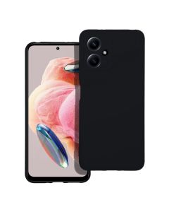 SILICONE case for XIAOMI Redmi Note 12 5G black