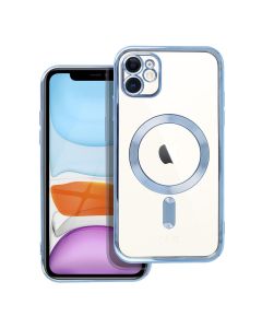 ELECTRO MAG COVER case compatible with MagSafe for IPHONE 11 blue