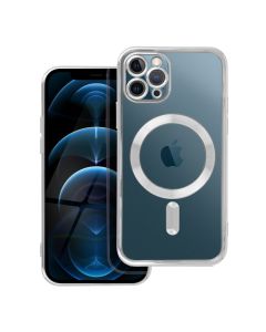 ELECTRO MAG COVER case compatible with MagSafe for IPHONE 11 Pro silver